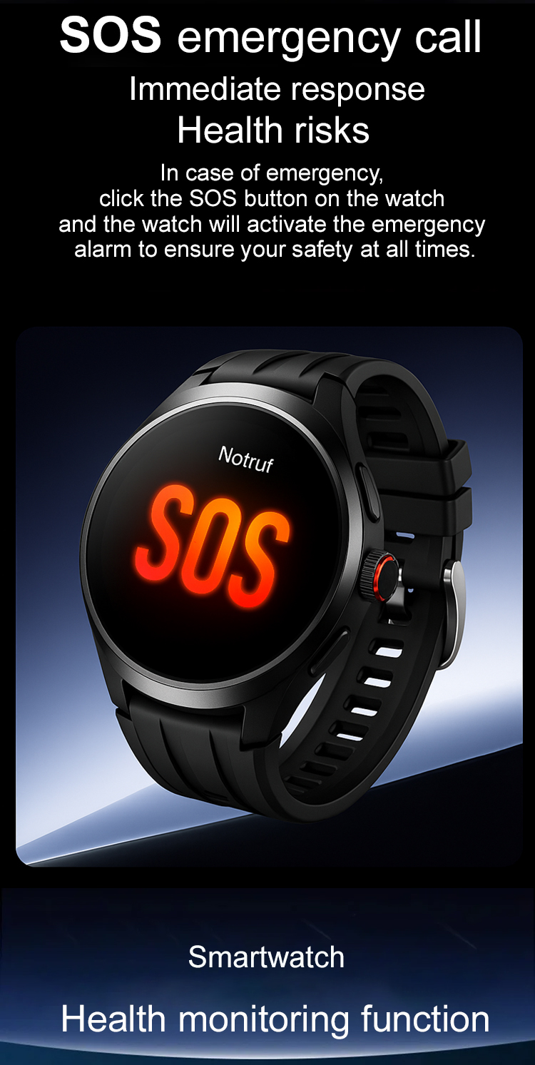 ❤️ Flagship Smartwatch for Health Protection, 24/7 Health Data Center🥰