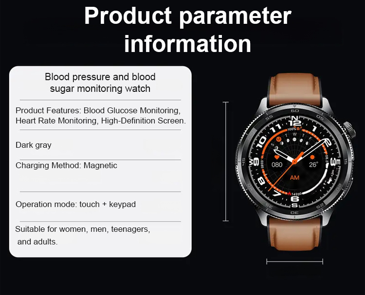 ❤️ Flagship Smartwatch for Health Protection, 24/7 Health Data Center🥰