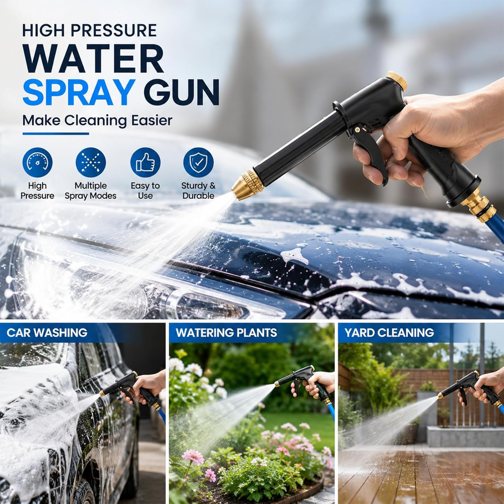 🔥Hot Sales 49% OFF💦Powerful High-Pressure Home Car Wash & Garden Sprayer