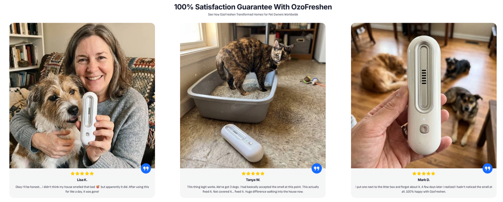 Eliminate Pet Smells In Under 24 Hours & Stop Them From Coming Back